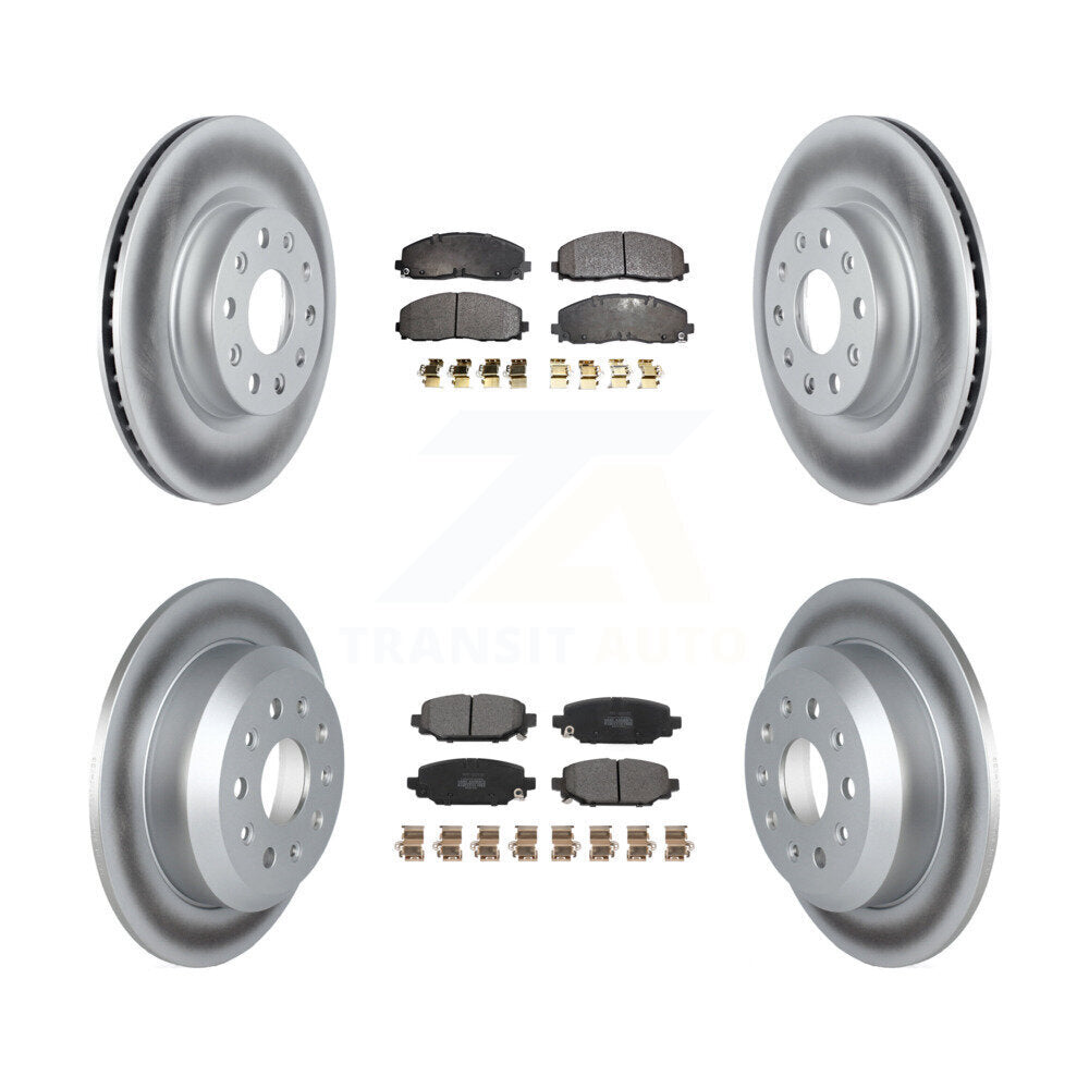 Disc Rotors and Semi-Metallic Brake Pads Kit-KGF-102673 - Kit.bestparts.ca