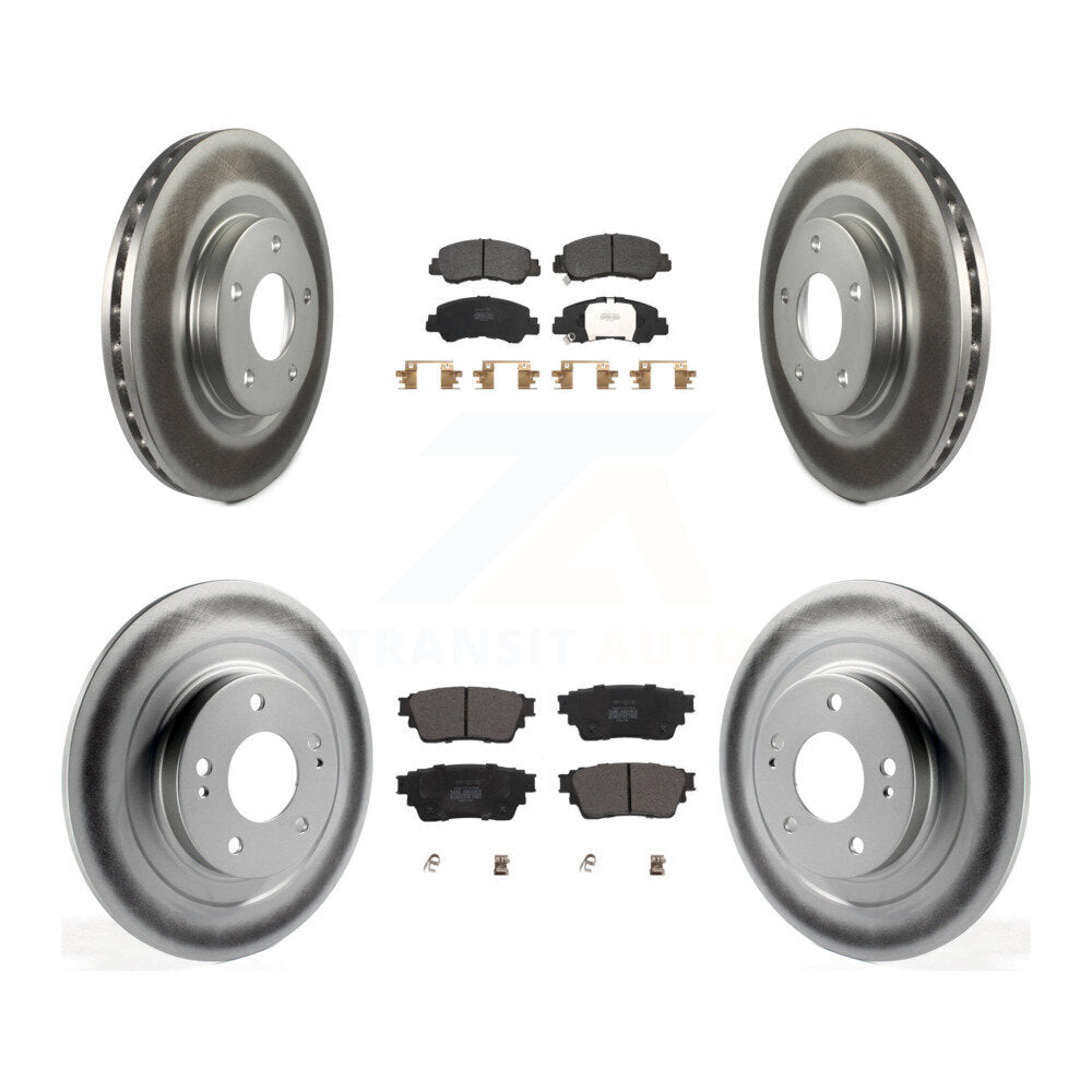 Disc Rotors and Semi-Metallic Brake Pads Kit-KGF-102674 - Kit.bestparts.ca