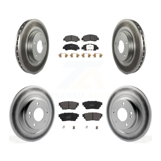 Disc Rotors and Semi-Metallic Brake Pads Kit-KGF-102674 - Kit.bestparts.ca