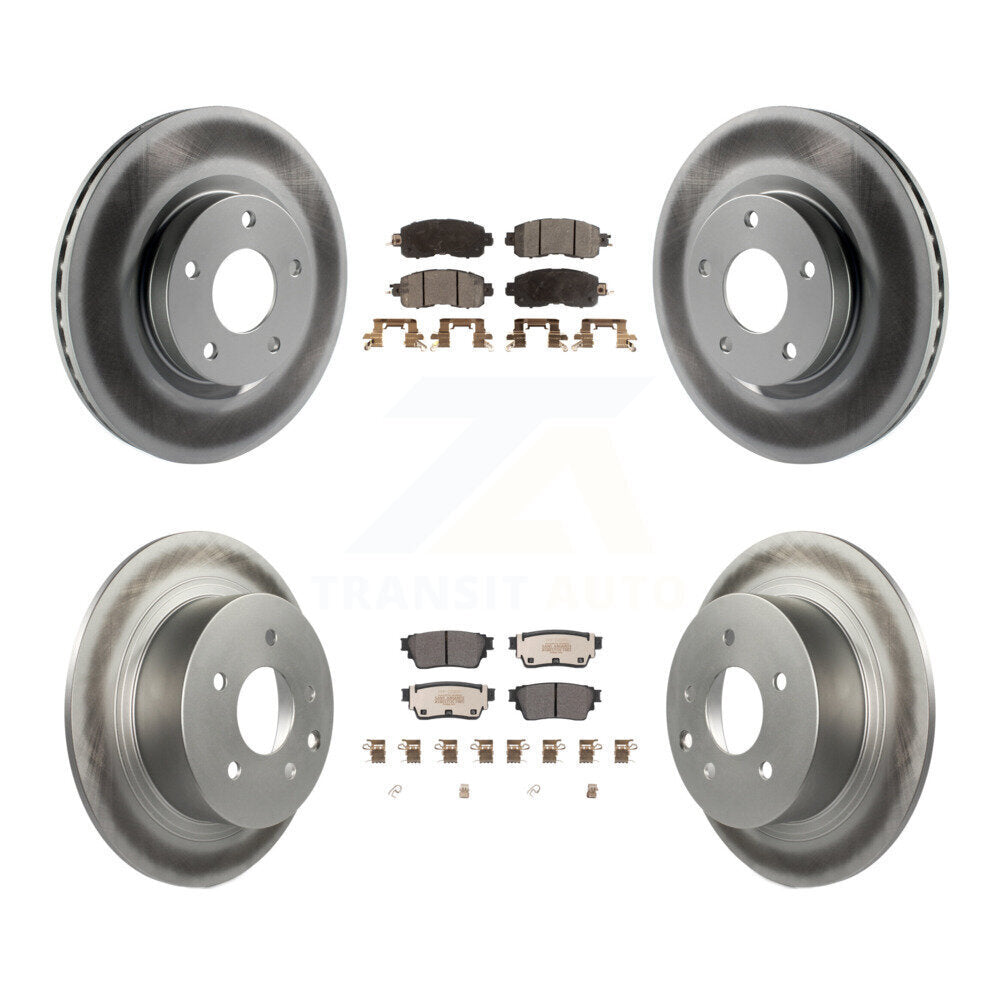 Disc Rotors and Semi-Metallic Brake Pads Kit-KGF-102676 - Kit.bestparts.ca