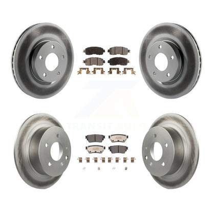 Disc Rotors and Semi-Metallic Brake Pads Kit-KGF-102676 - Kit.bestparts.ca