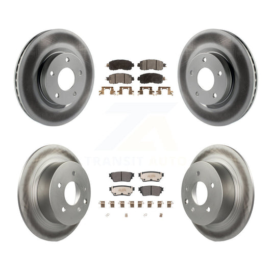 Disc Rotors and Semi-Metallic Brake Pads Kit-KGF-102676 - Kit.bestparts.ca