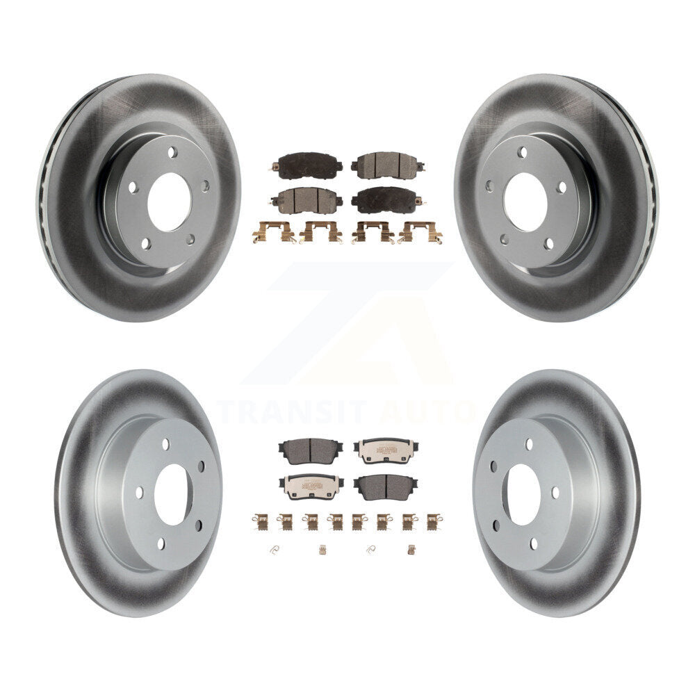 Coated Disc Rotors and Semi-Metallic Brake Pads Kit-KGF-102677 - Kit.bestparts.ca Kit.bestparts.ca