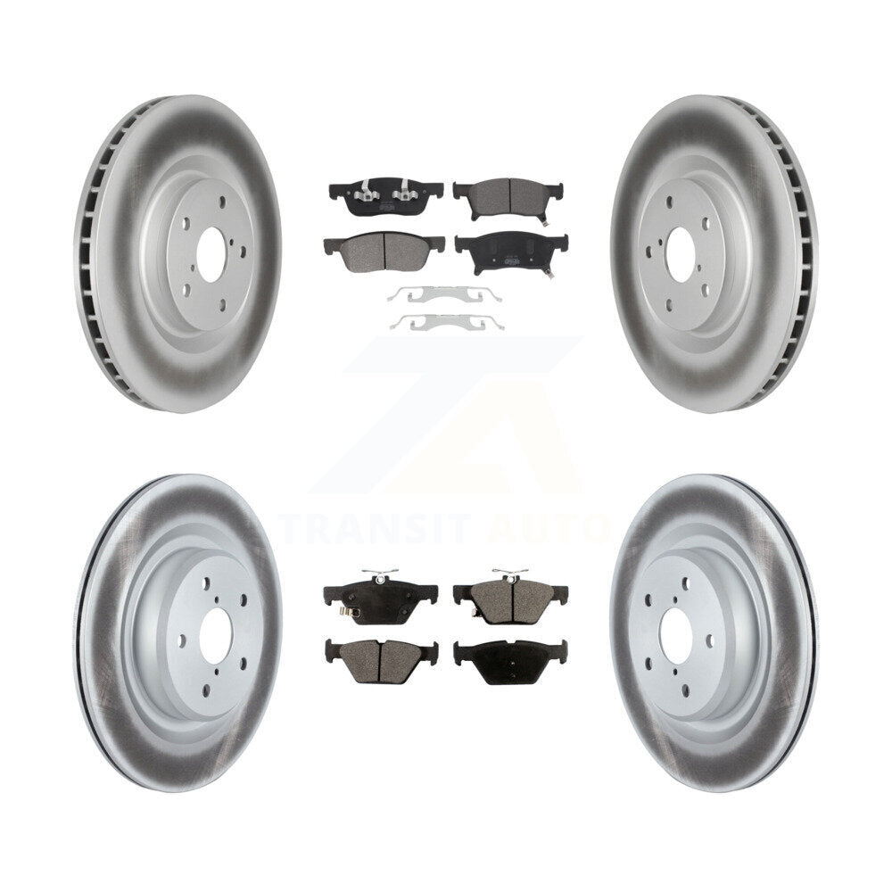 Disc Rotors and Semi-Metallic Brake Pads Kit-KGF-102680 - Kit.bestparts.ca Kit.bestparts.ca