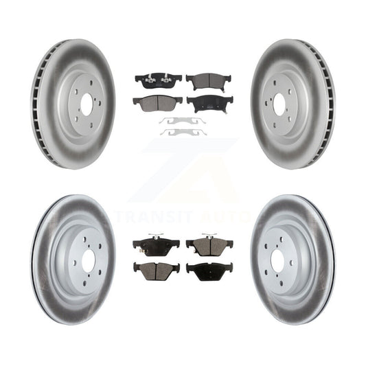Disc Rotors and Semi-Metallic Brake Pads Kit-KGF-102680 - Kit.bestparts.ca