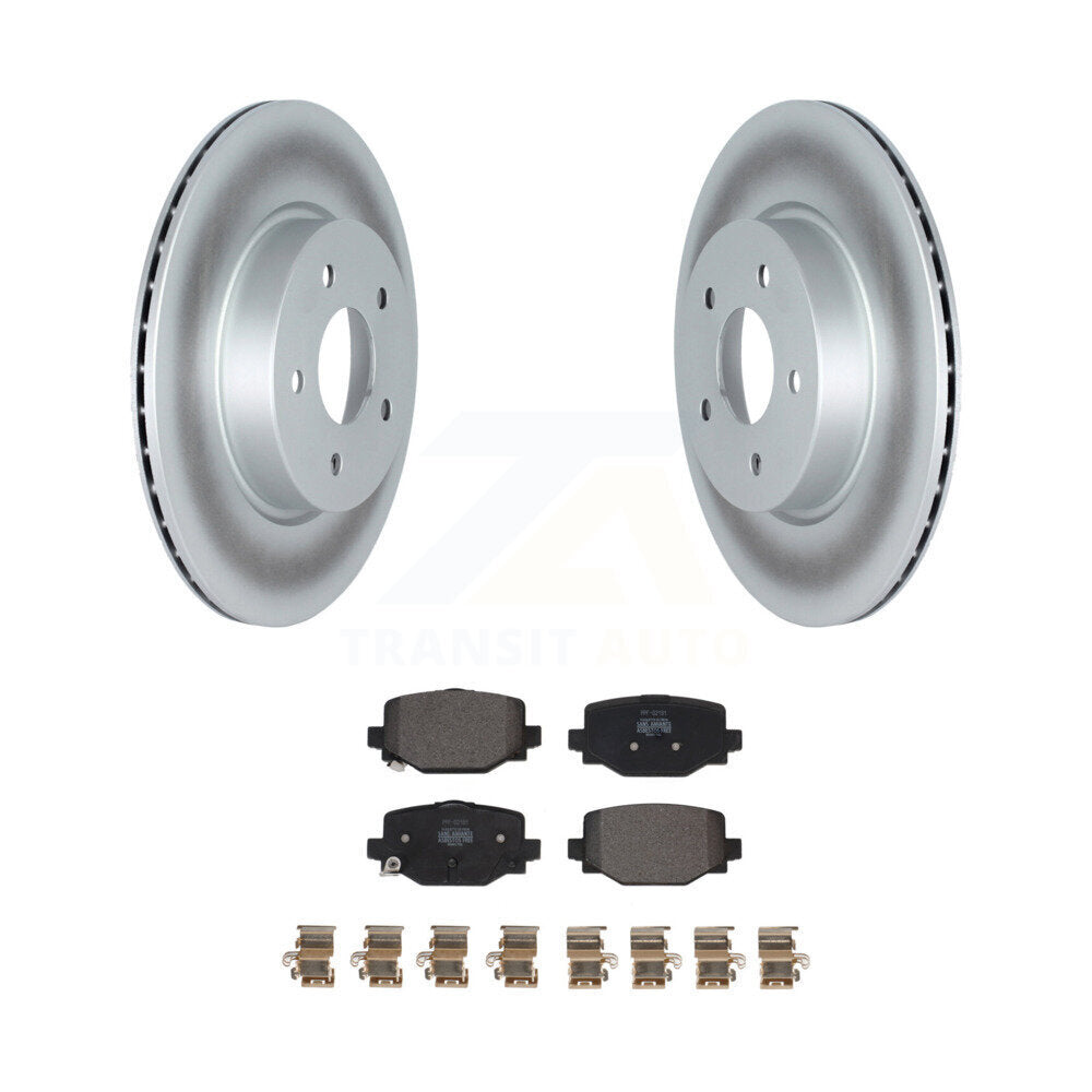 Coated Disc Rotors and Semi-Metallic Brake Pads Kit-KGF-102683 - Kit.bestparts.ca Kit.bestparts.ca
