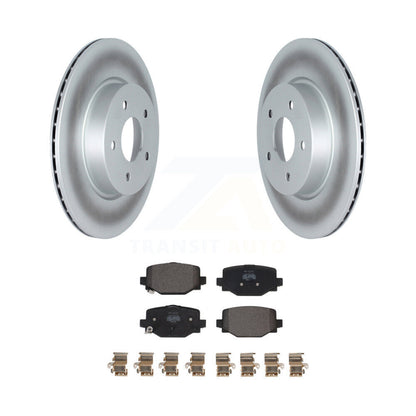Coated Disc Rotors and Semi-Metallic Brake Pads Kit-KGF-102683 - Kit.bestparts.ca