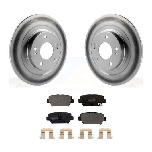 Coated Disc Rotors and Semi-Metallic Brake Pads Kit-KGF-102687 - Kit.bestparts.ca