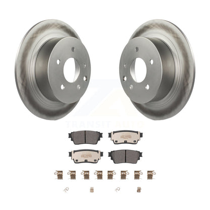 Coated Disc Rotors and Semi-Metallic Brake Pads Kit-KGF-102689 - Kit.bestparts.ca
