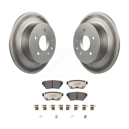 Coated Disc Rotors and Semi-Metallic Brake Pads Kit-KGF-102689 - Kit.bestparts.ca