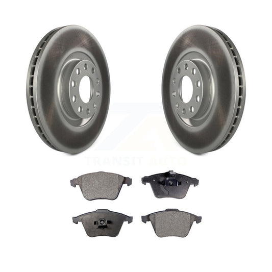 Coated Disc Rotors and Semi-Metallic Brake Pads Kit-KGF-102695 - Kit.bestparts.ca