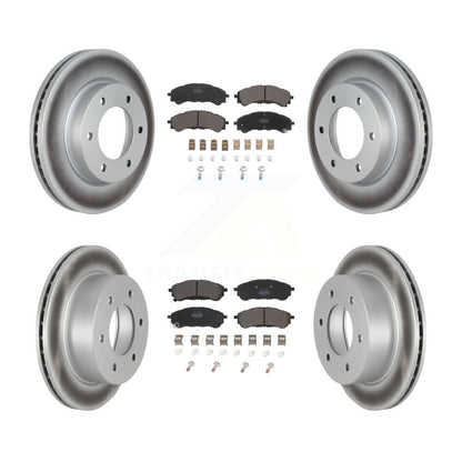 Disc Rotors and Semi-Metallic Brake Pads Kit-KGF-102697 - Kit.bestparts.ca