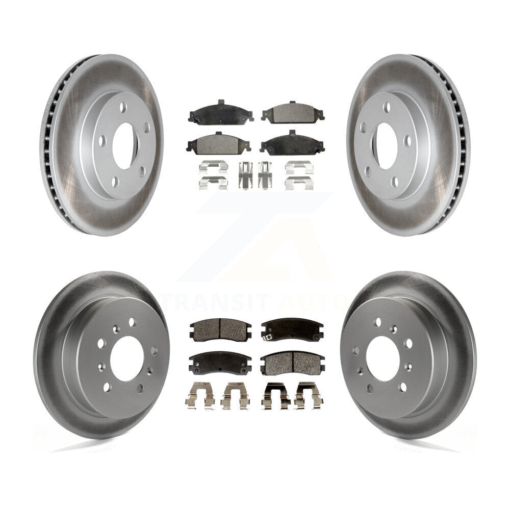 Disc Rotors and Semi-Metallic Brake Pads Kit-KGF-102699 - Kit.bestparts.ca
