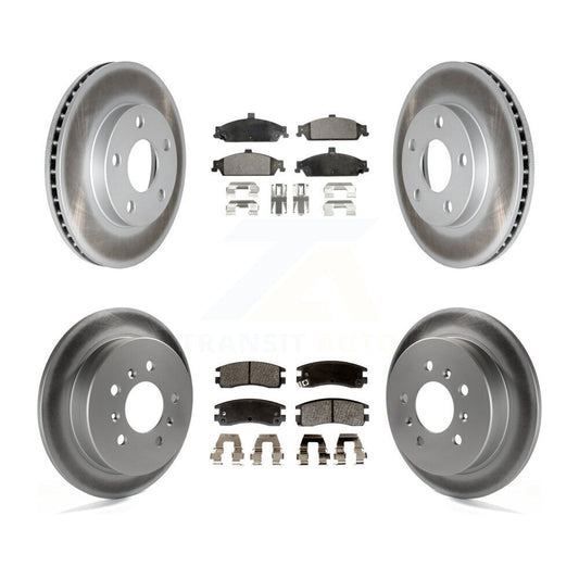 Disc Rotors and Semi-Metallic Brake Pads Kit-KGF-102699 - Kit.bestparts.ca