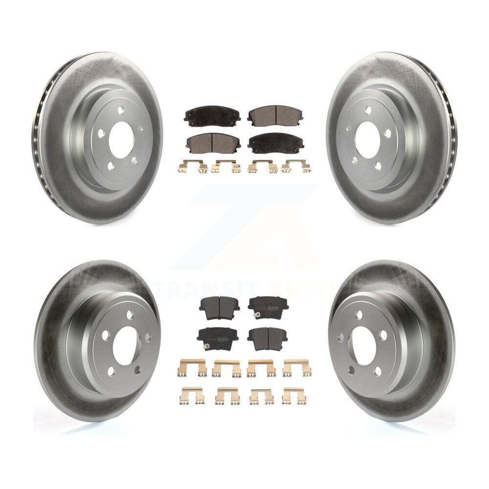 Disc Rotors and Semi-Metallic Brake Pads Kit-KGF-102700 - Kit.bestparts.ca