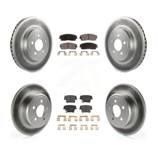 Disc Rotors and Semi-Metallic Brake Pads Kit-KGF-102700 - Kit.bestparts.ca