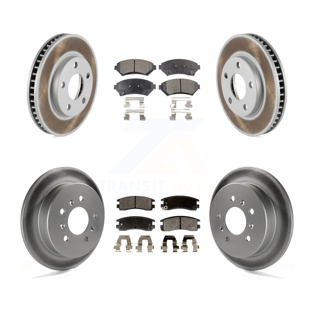Disc Rotors and Semi-Metallic Brake Pads Kit-KGF-102703 - Kit.bestparts.ca Kit.bestparts.ca