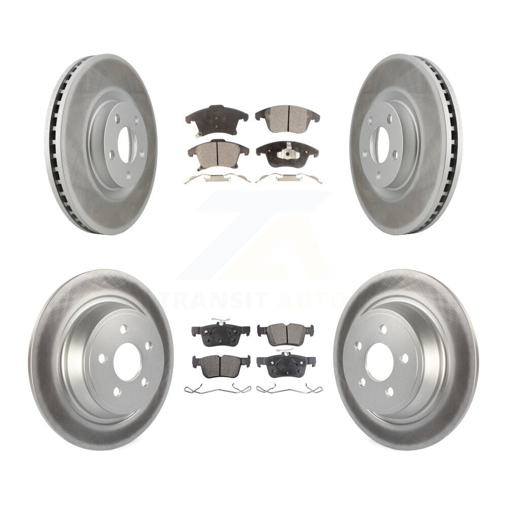 Disc Rotors and Semi-Metallic Brake Pads Kit-KGF-102705 - Kit.bestparts.ca