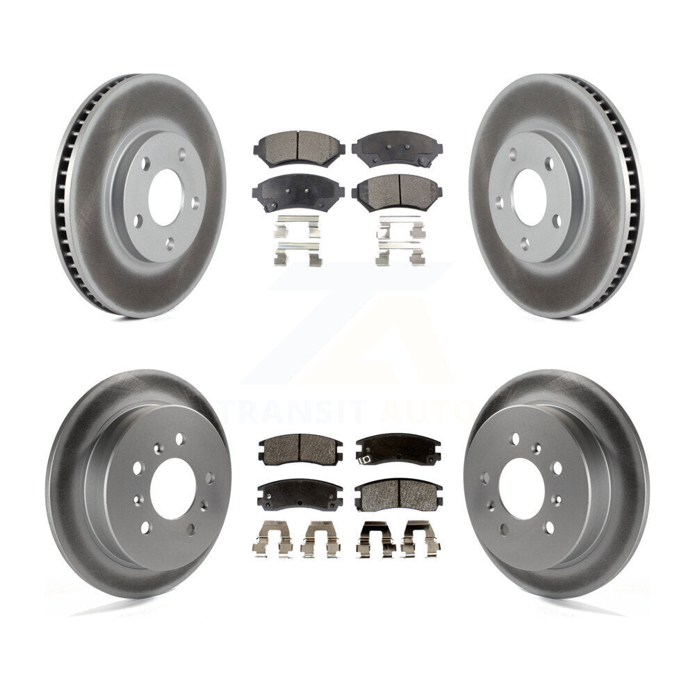 Disc Rotors and Semi-Metallic Brake Pads Kit-KGF-102706 - Kit.bestparts.ca