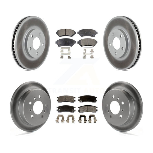 Disc Rotors and Semi-Metallic Brake Pads Kit-KGF-102706 - Kit.bestparts.ca