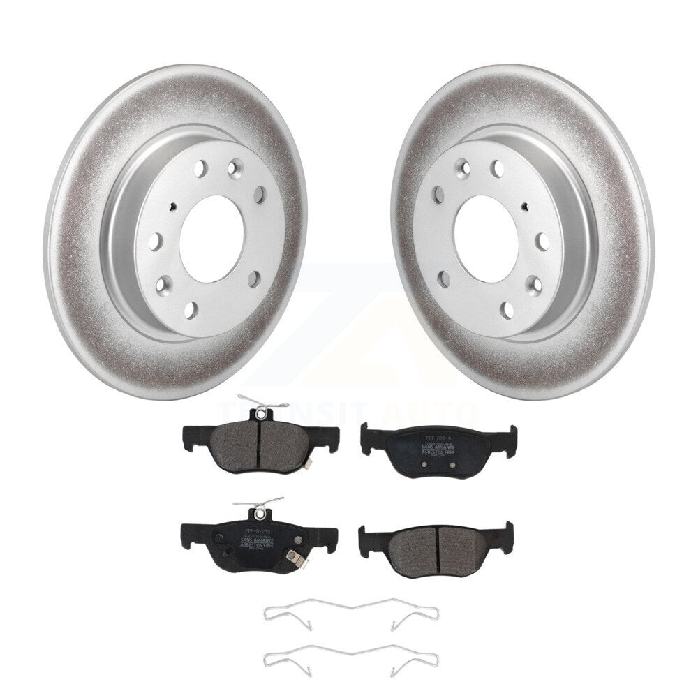 Coated Disc Rotors and Semi-Metallic Brake Pads Kit-KGF-102710 - Kit.bestparts.ca