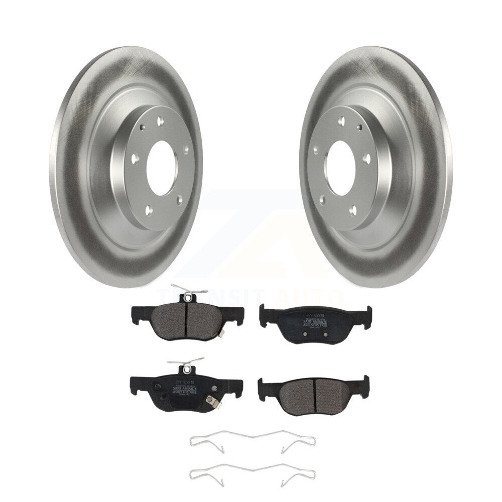 Coated Disc Rotors and Semi-Metallic Brake Pads Kit-KGF-102711 - Kit.bestparts.ca