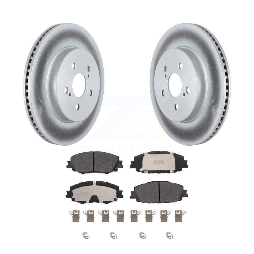 Coated Disc Rotors and Semi-Metallic Brake Pads Kit-KGF-102714 - Kit.bestparts.ca Kit.bestparts.ca
