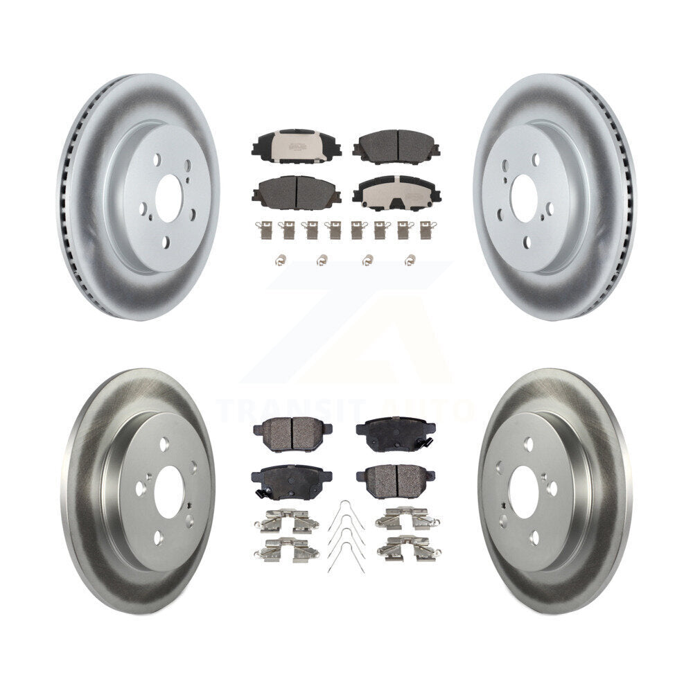 Disc Rotors and Semi-Metallic Brake Pads Kit-KGF-102720 - Kit.bestparts.ca