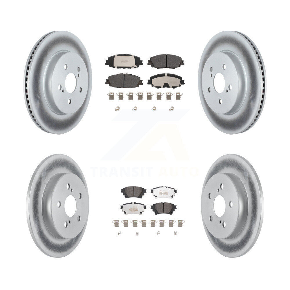 Disc Rotors and Semi-Metallic Brake Pads Kit-KGF-102721 - Kit.bestparts.ca