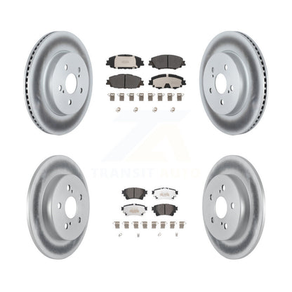 Disc Rotors and Semi-Metallic Brake Pads Kit-KGF-102721 - Kit.bestparts.ca