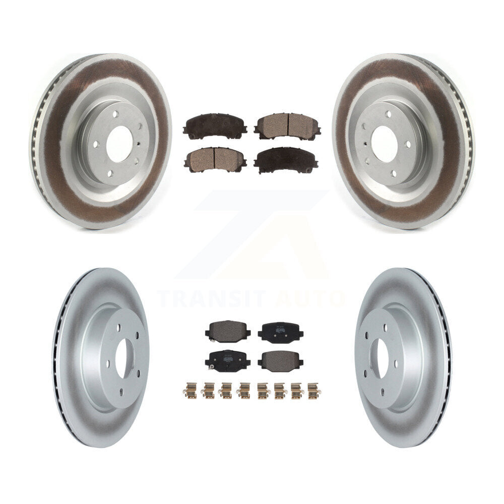 Disc Rotors and Semi-Metallic Brake Pads Kit-KGF-102726 - Kit.bestparts.ca