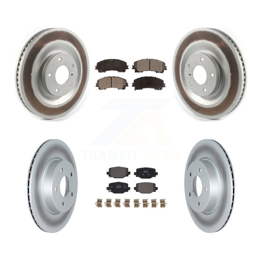 Disc Rotors and Semi-Metallic Brake Pads Kit-KGF-102726 - Kit.bestparts.ca