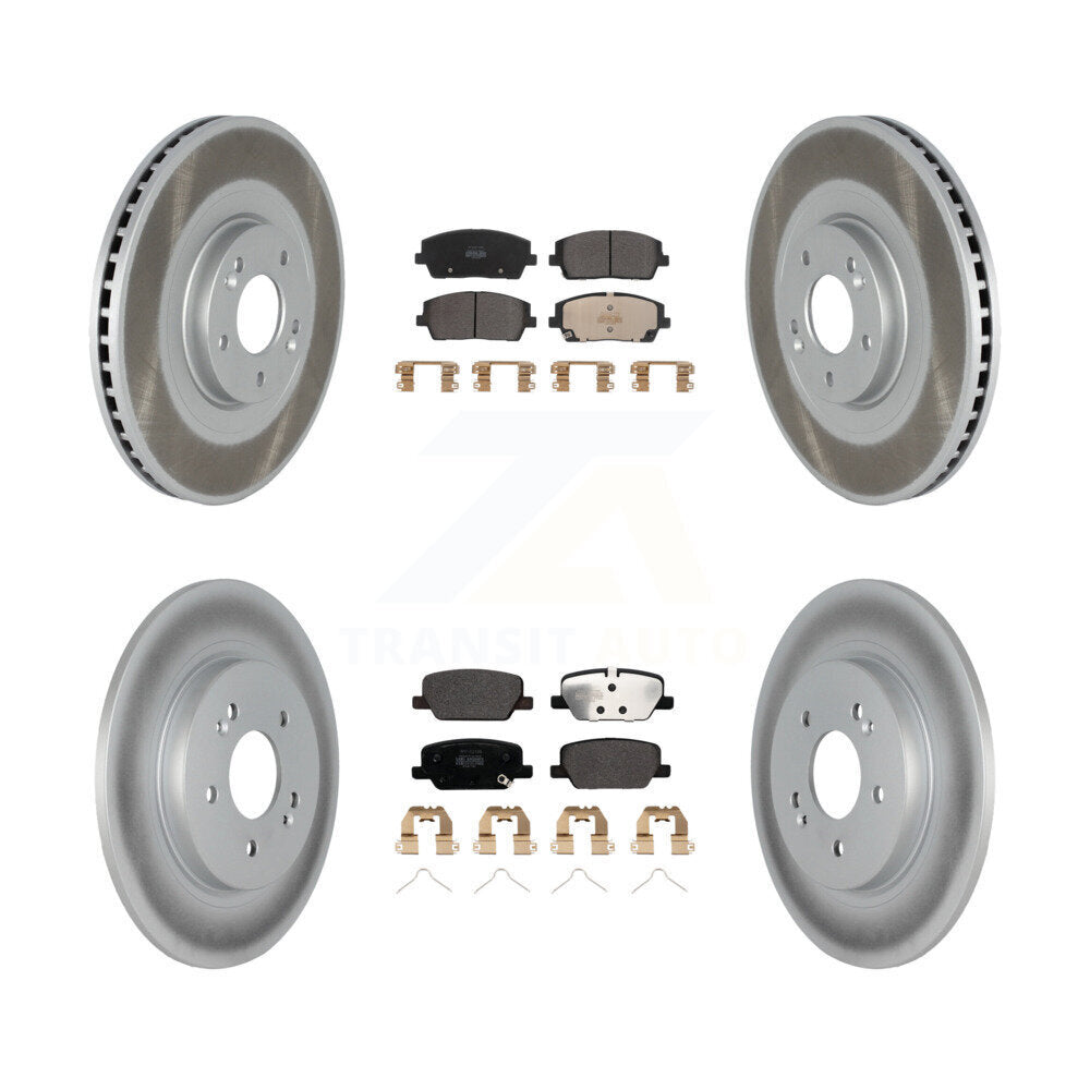 Disc Rotors and Semi-Metallic Brake Pads Kit-KGF-102732 - Kit.bestparts.ca