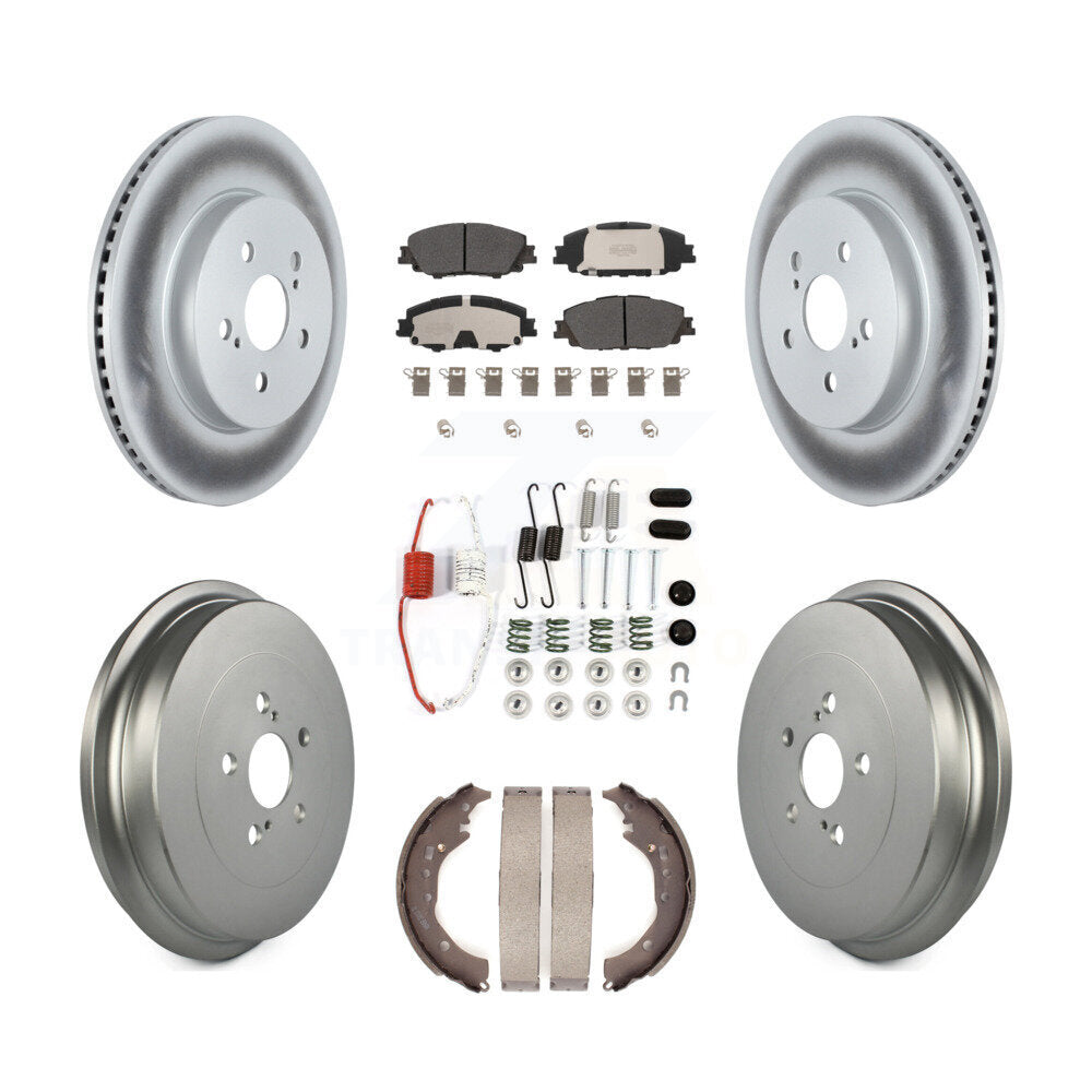 Coated Disc Rotors and Semi-Metallic Brake Pads Kit-KGF-102734 - Kit.bestparts.ca Kit.bestparts.ca