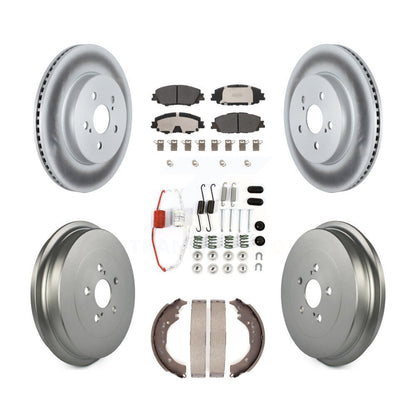 Coated Disc Rotors and Semi-Metallic Brake Pads Kit-KGF-102734 - Kit.bestparts.ca