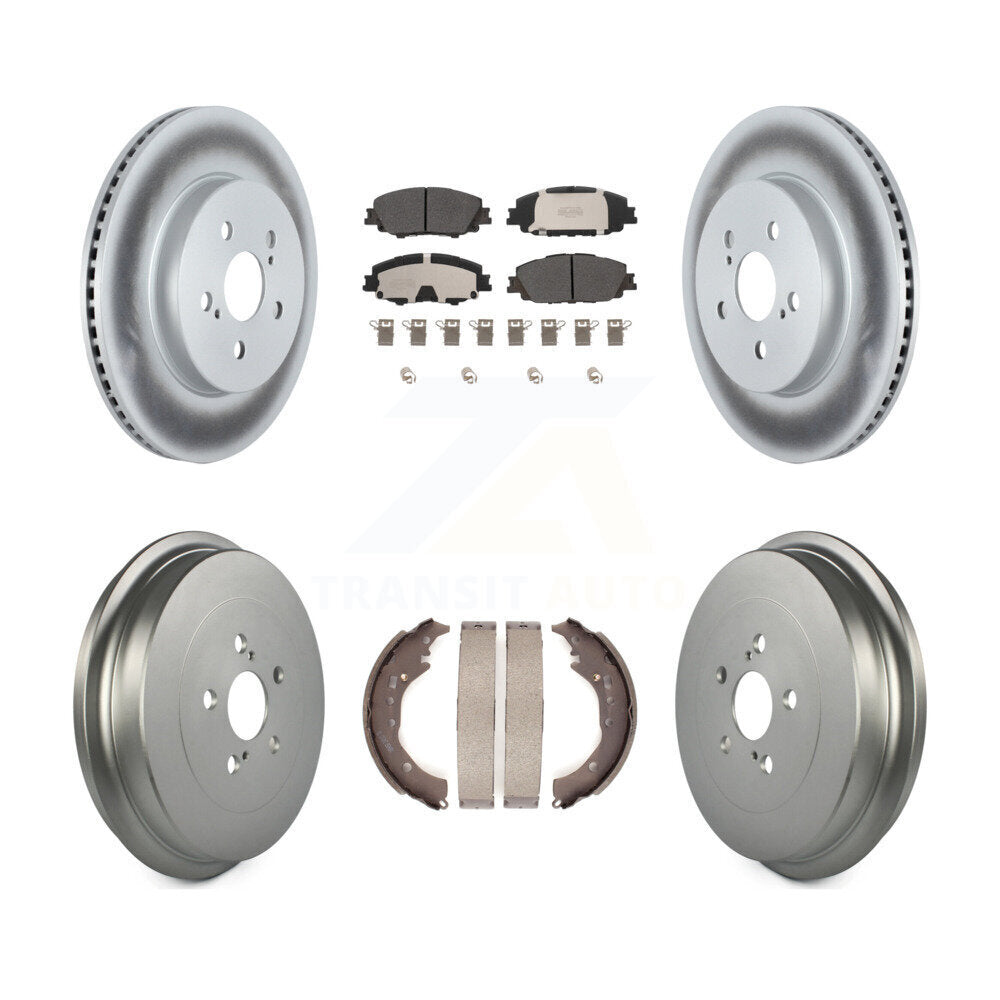 Coated Disc Rotors and Semi-Metallic Brake Pads Kit-KGF-102735 - Kit.bestparts.ca Kit.bestparts.ca