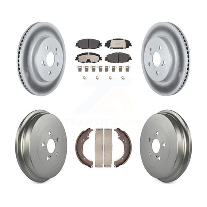 Coated Disc Rotors and Semi-Metallic Brake Pads Kit-KGF-102735 - Kit.bestparts.ca