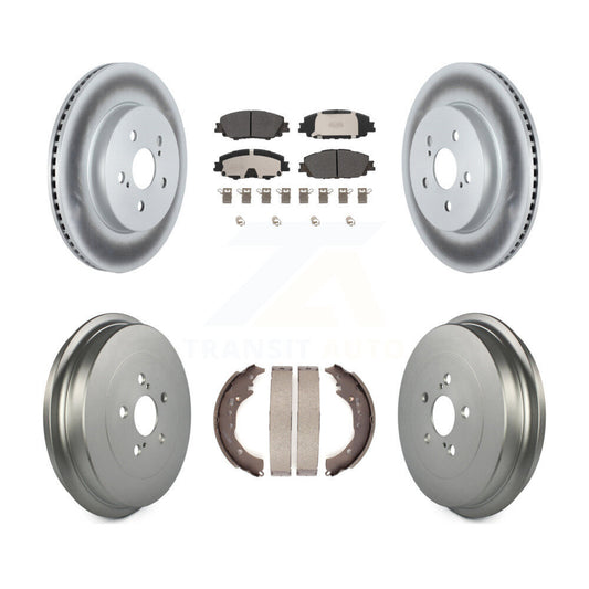 Coated Disc Rotors and Semi-Metallic Brake Pads Kit-KGF-102735 - Kit.bestparts.ca