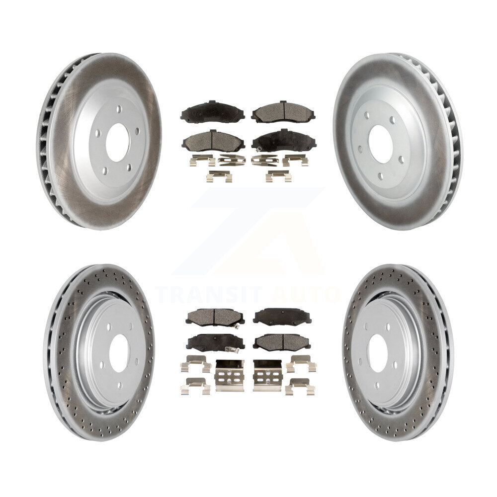 Disc Rotors and Semi-Metallic Brake Pads Kit-KGF-102737 - Kit.bestparts.ca Kit.bestparts.ca