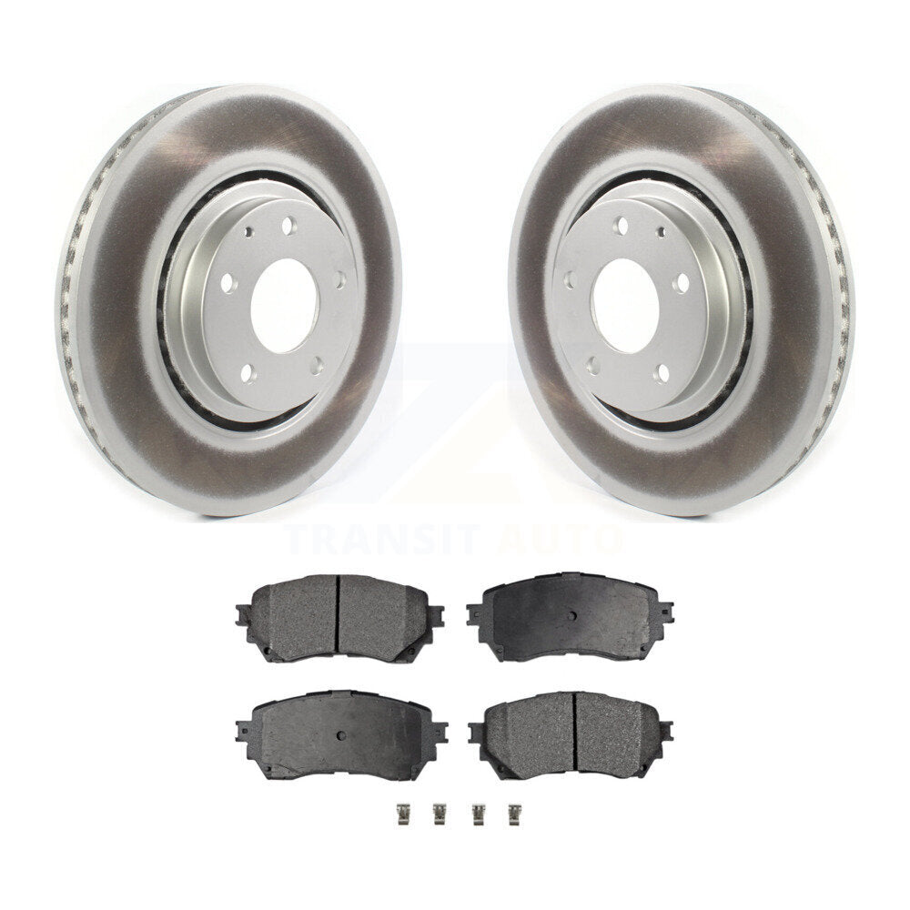 Coated Disc Rotors and Semi-Metallic Brake Pads Kit-KGF-102748 - Kit.bestparts.ca