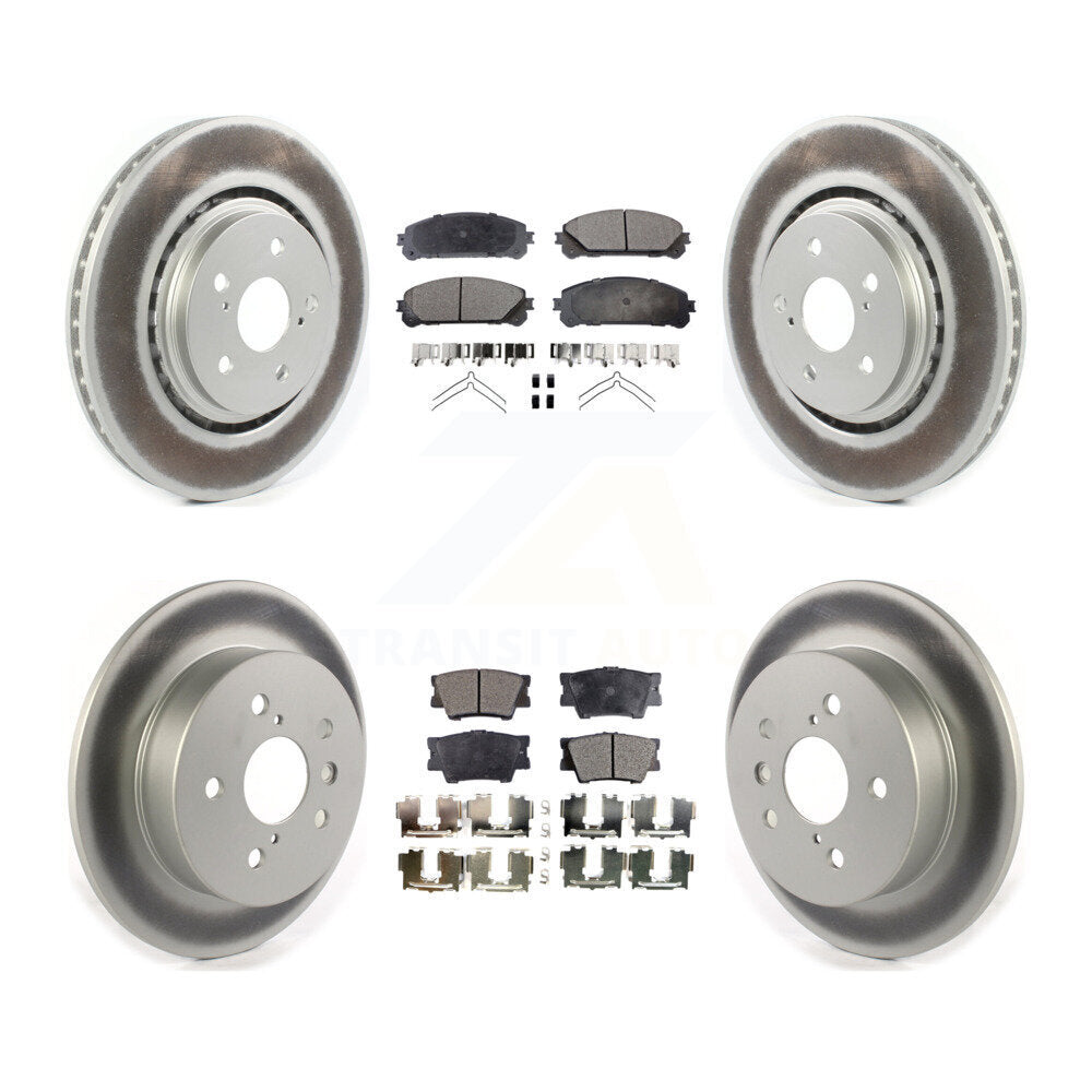 Disc Rotors and Semi-Metallic Brake Pads Kit-KGF-102754 - Kit.bestparts.ca