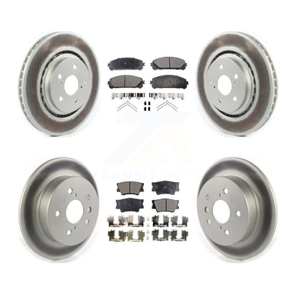 Disc Rotors and Semi-Metallic Brake Pads Kit-KGF-102754 - Kit.bestparts.ca