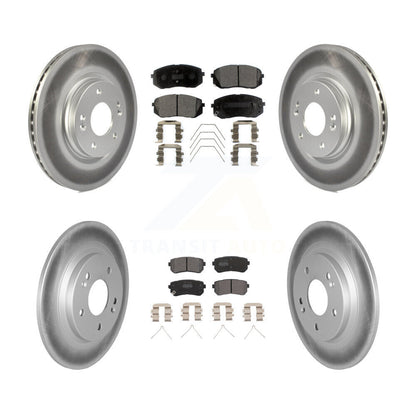 Coated Disc Rotors and Semi-Metallic Brake Pads Kit-KGF-102755 - Kit.bestparts.ca