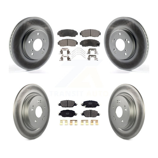 Disc Rotors and Semi-Metallic Brake Pads Kit-KGF-102756 - Kit.bestparts.ca