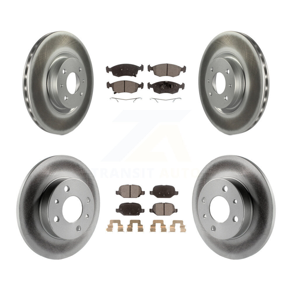 Disc Rotors and Semi-Metallic Brake Pads Kit-KGF-102763 - Kit.bestparts.ca Kit.bestparts.ca