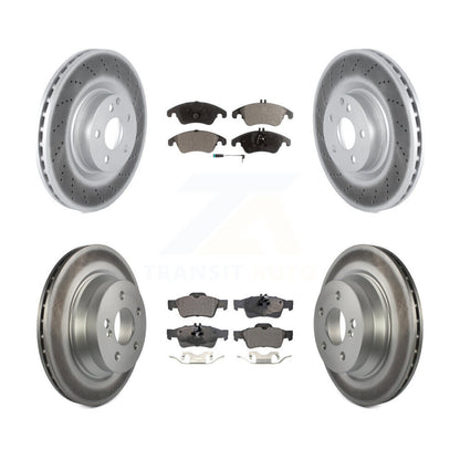 coated disc rotors and semi metallic brake pads-kgf-102764 - Kit.bestparts.ca