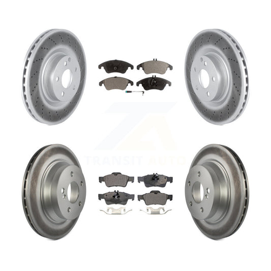 coated disc rotors and semi metallic brake pads-kgf-102764 - Kit.bestparts.ca