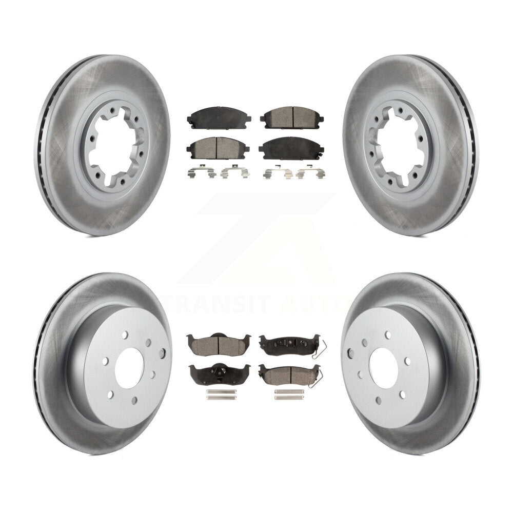 Disc Rotors and Semi-Metallic Brake Pads Kit-KGF-102766 - Kit.bestparts.ca