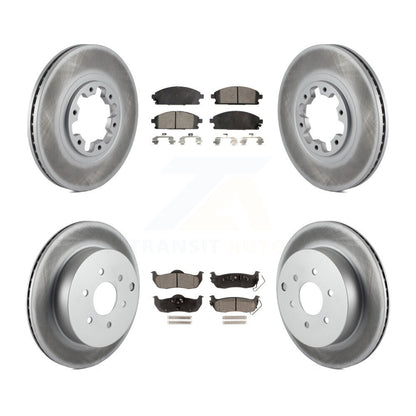 Disc Rotors and Semi-Metallic Brake Pads Kit-KGF-102766 - Kit.bestparts.ca