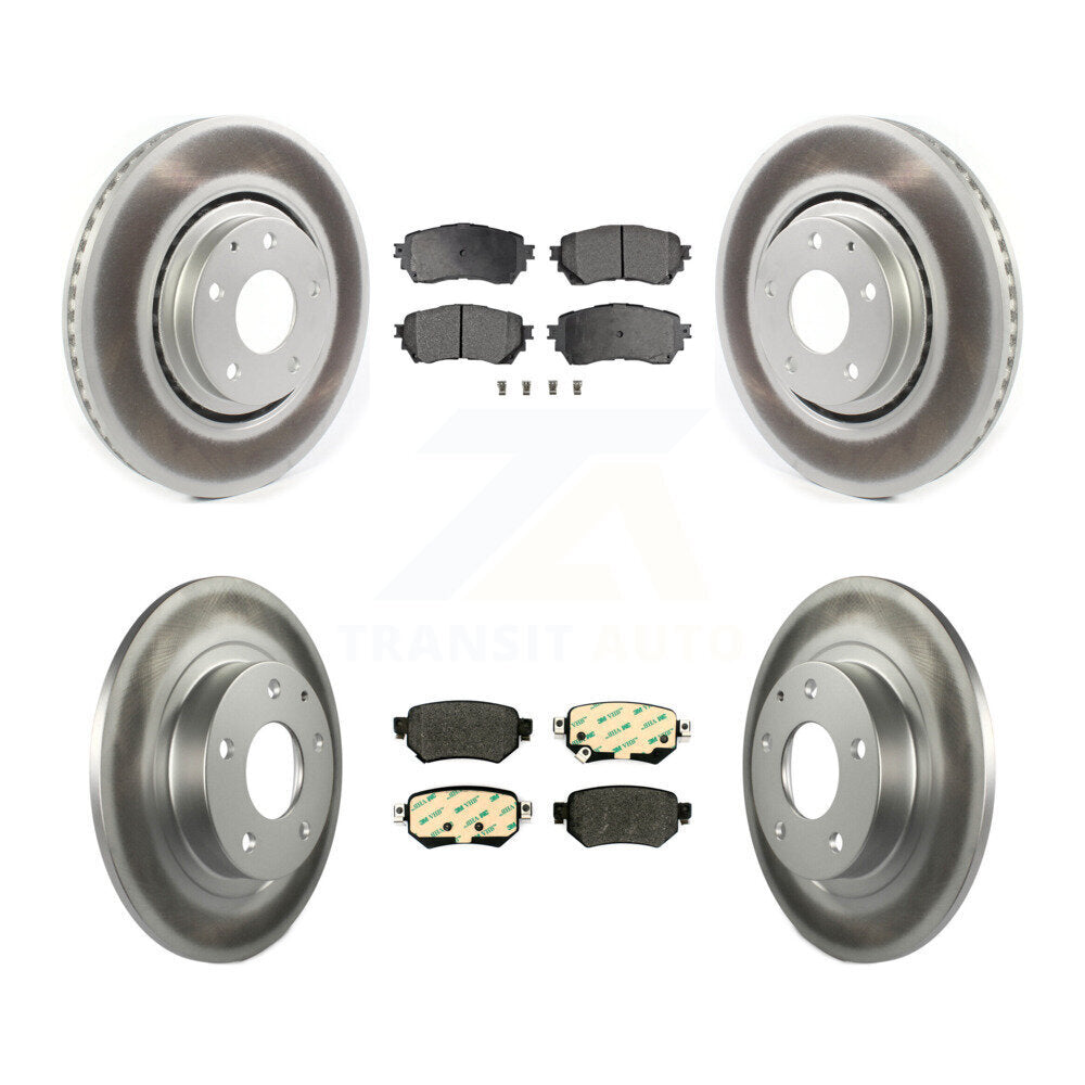 Disc Rotors and Semi-Metallic Brake Pads Kit-KGF-102767 - Kit.bestparts.ca